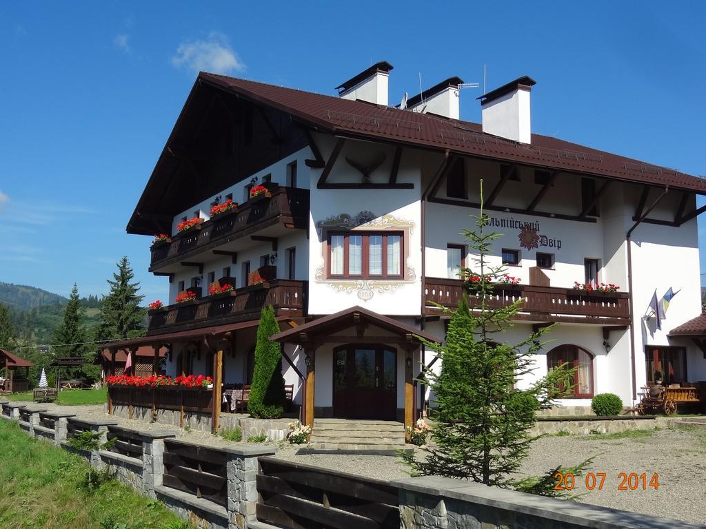 Alpenhof Pansion Slavske Exterior foto